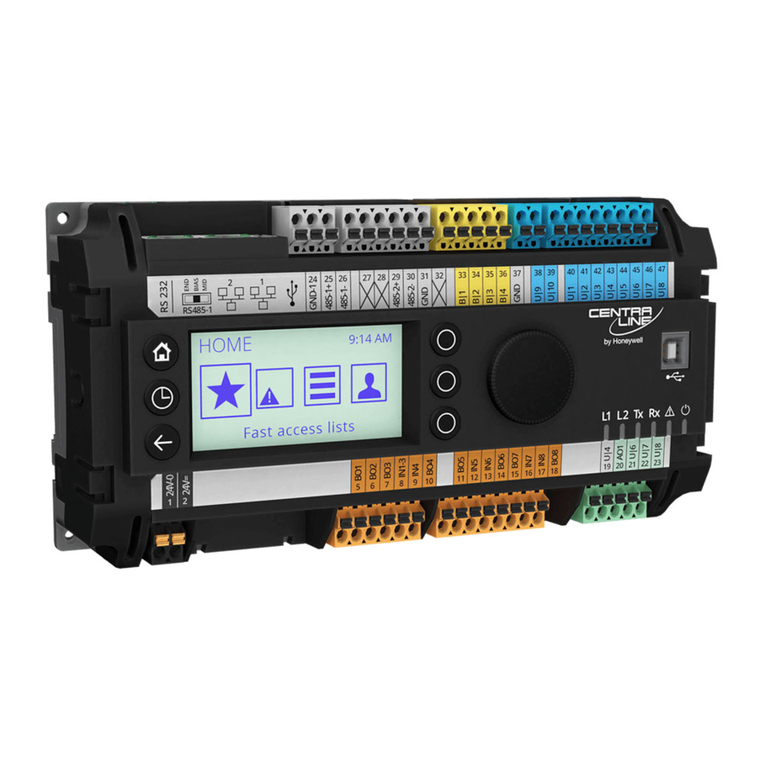 Honeywell CENTRA LINE EAGLEHAWK Manuel d'installation et d'exploitation Honeywell CENTRA LINE EAGLEHAWK Manuel d'installation et d'exploitation