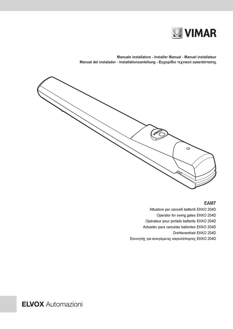 Vimar EAM7 Guide de l'utilisateur