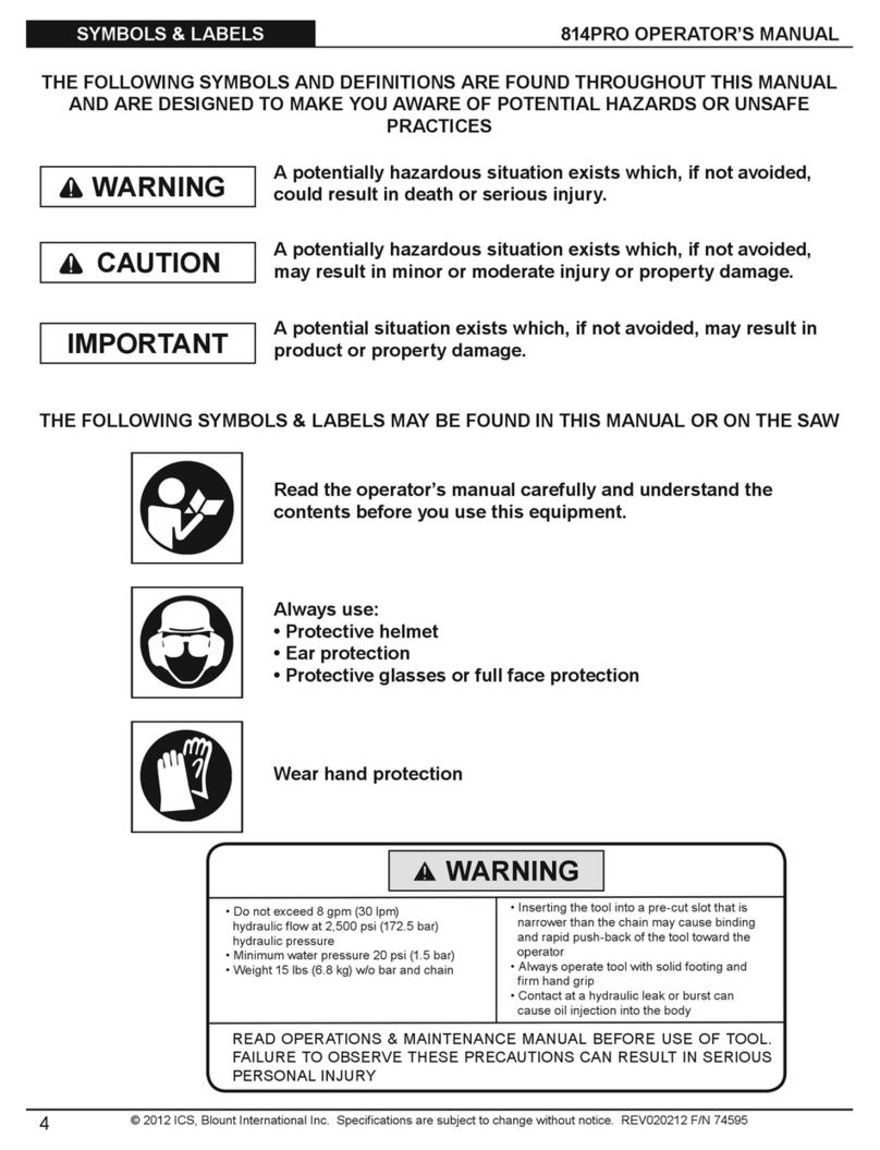 ICS SpeedHook 814PRO Manuel utilisateur