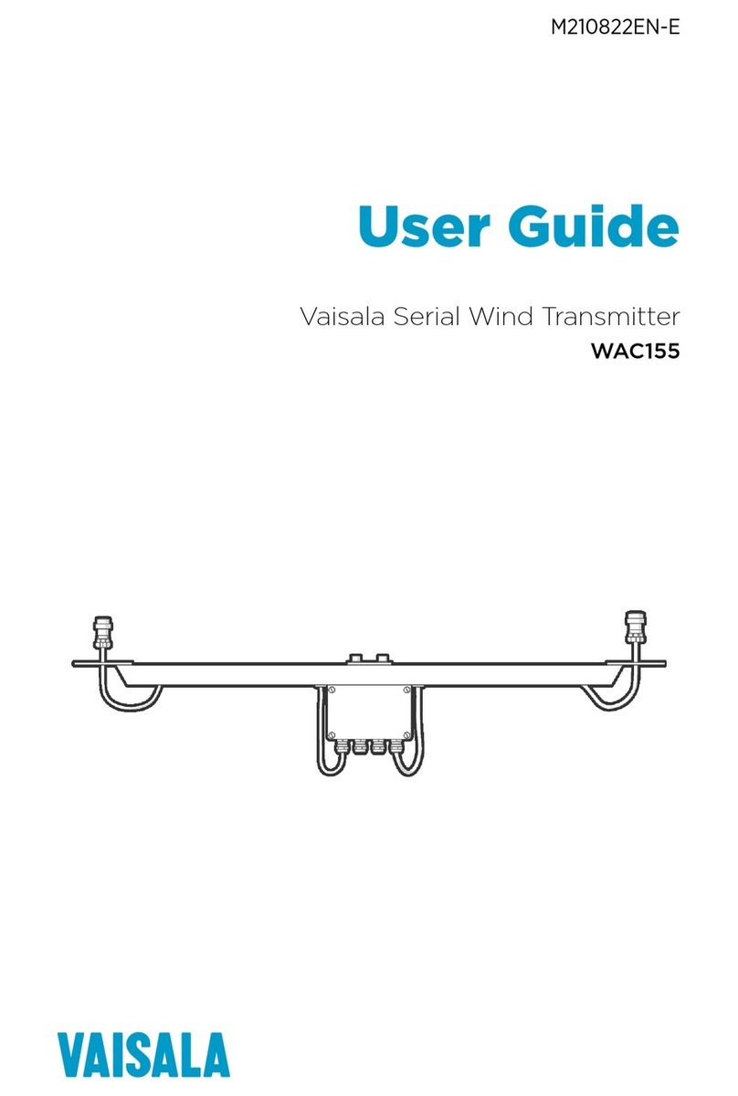 Vaisala WAC155 Manuel utilisateur