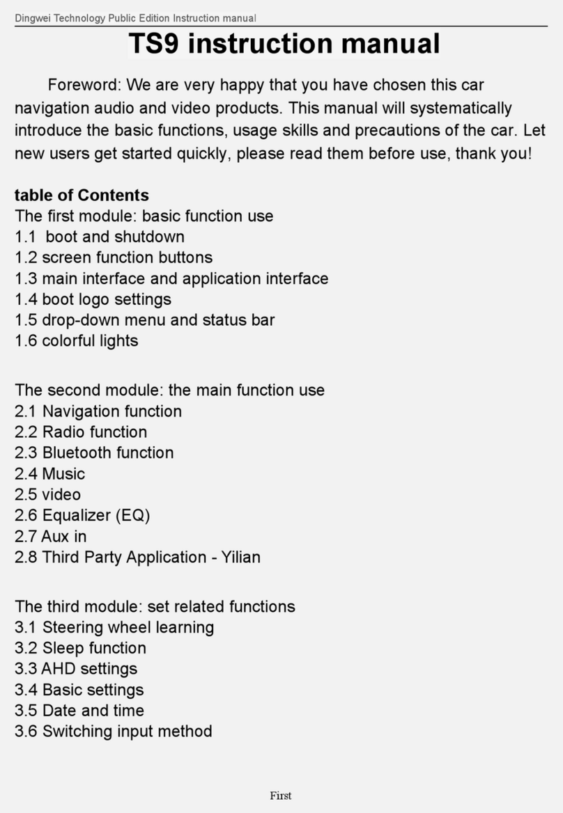 Dingwei Technology TS9 Manuel utilisateur