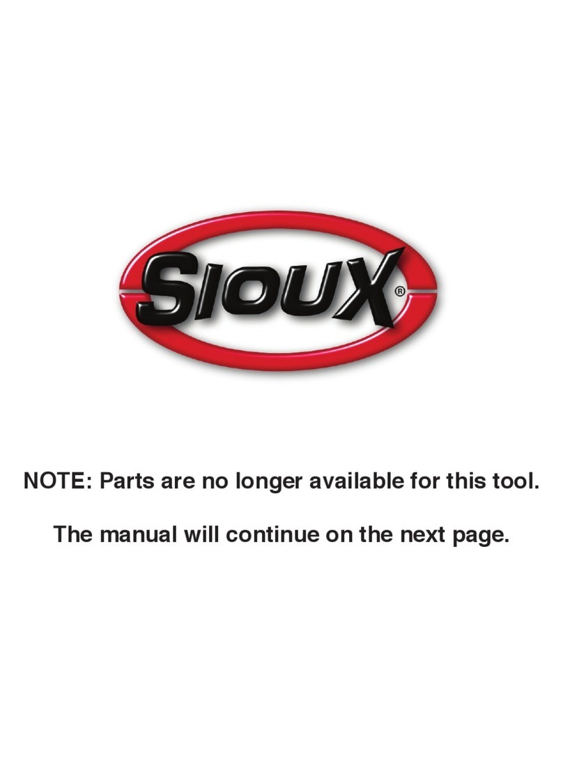 Sioux Tools 8200 Manuel d'utilisation
