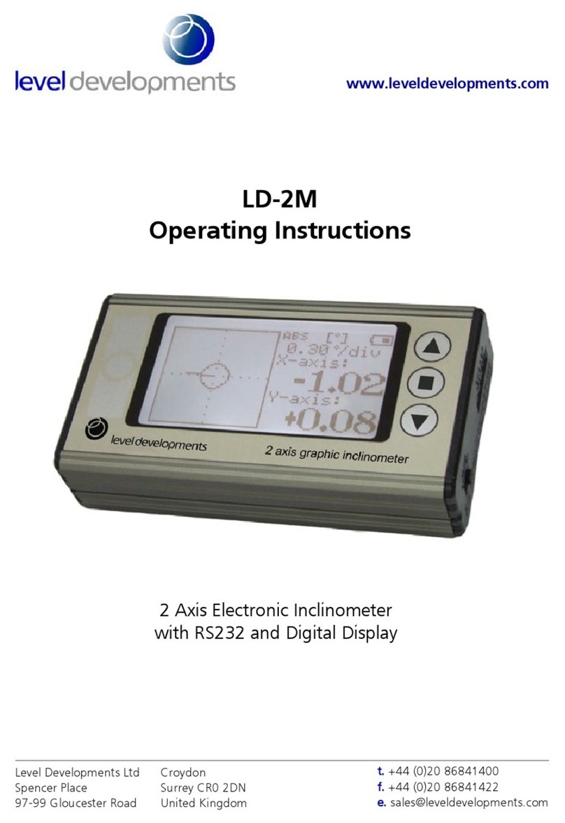 Level Developments LD-2M Manuel utilisateur Level Developments LD-2M Manuel utilisateur