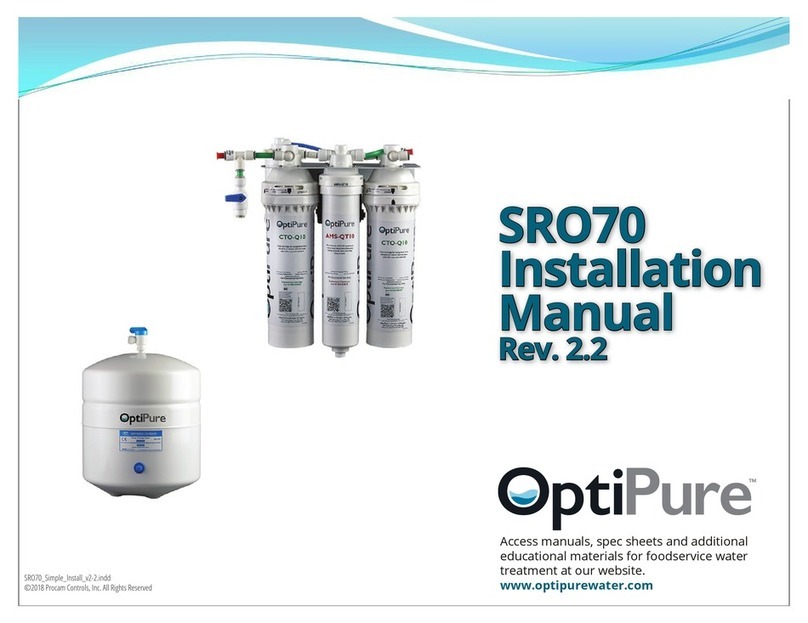 OptiPure SRO70 Manuel utilisateur