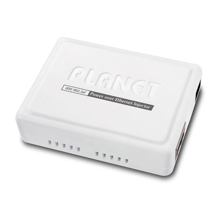 Planet POE-151 Manuel utilisateur