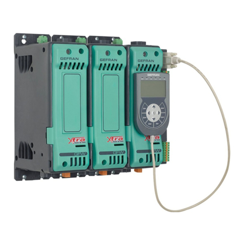 gefran GFW-Xtra Manuel utilisateur