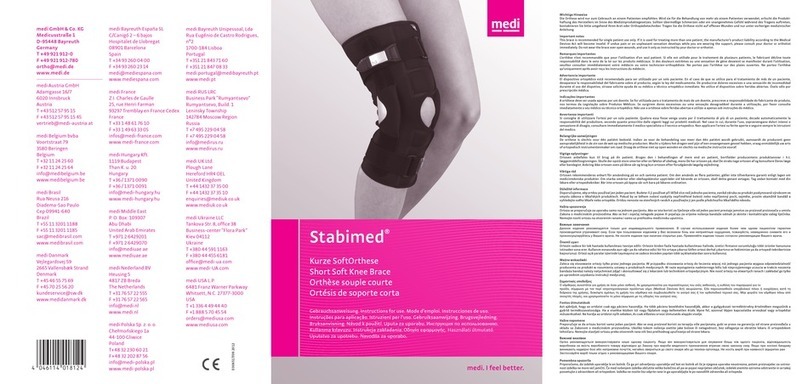 medi Stabimed Manuel utilisateur