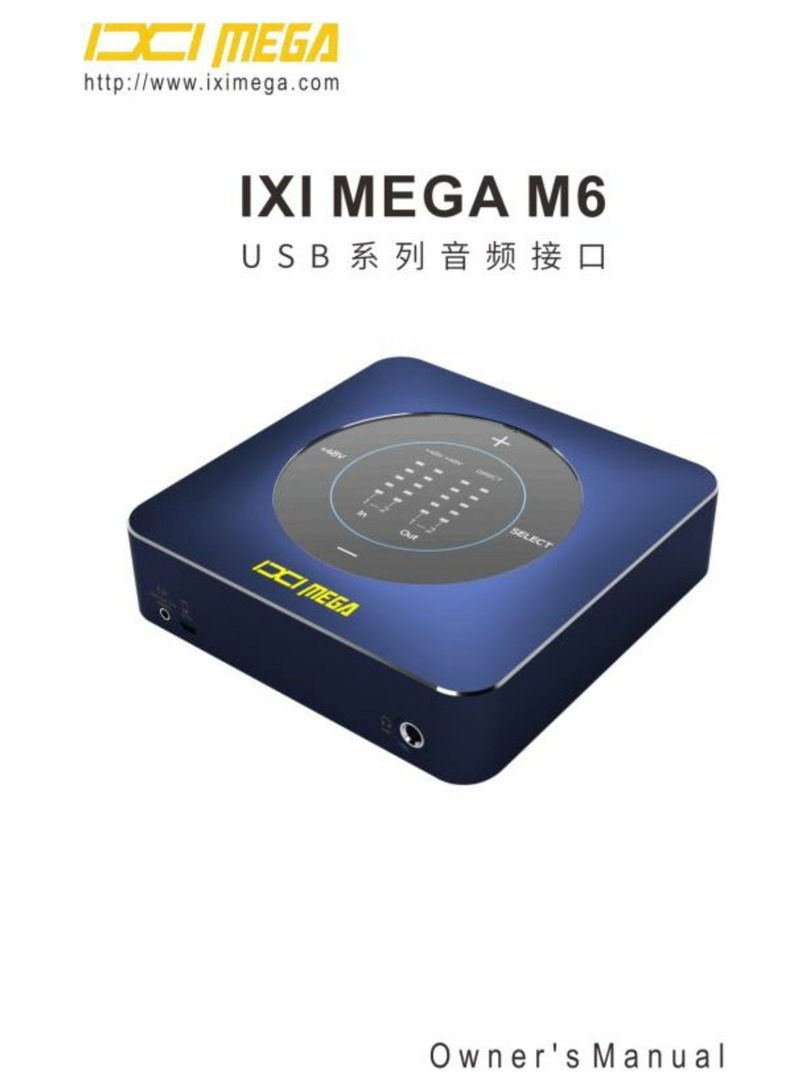 IXI MEGA M6 Manuel utilisateur