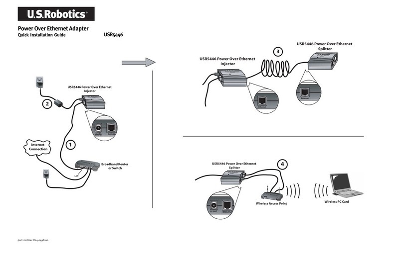 US Robotics USR5446 Manuel utilisateur