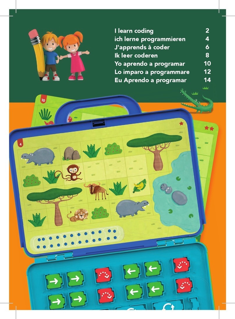 Jumbo I learn coding Manuel utilisateur
