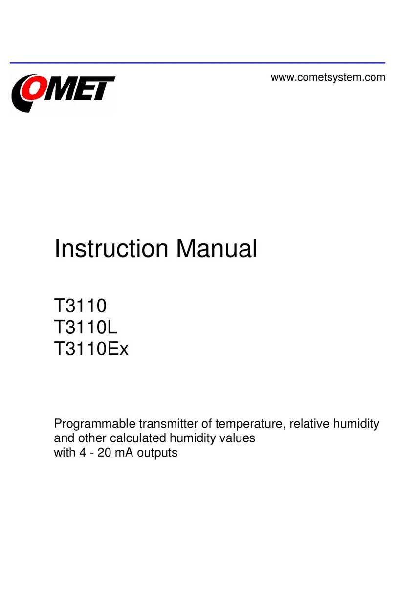Comet T3110 Manuel utilisateur