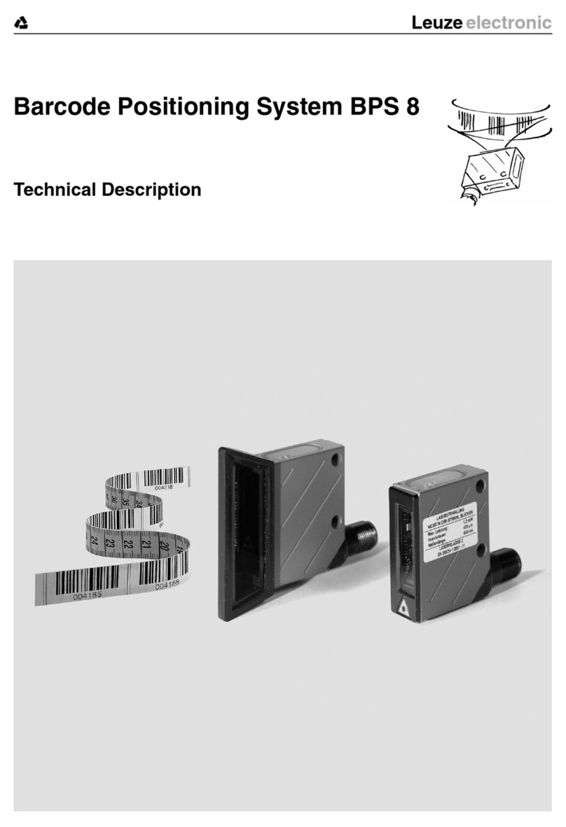 Leuze BPS 8 Manuel de la liste des pièces