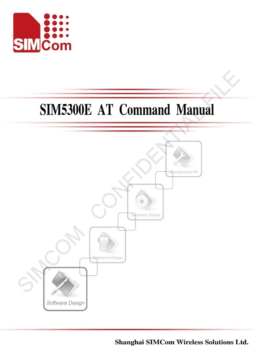 SimCom SIM5300E Manuel d'installation