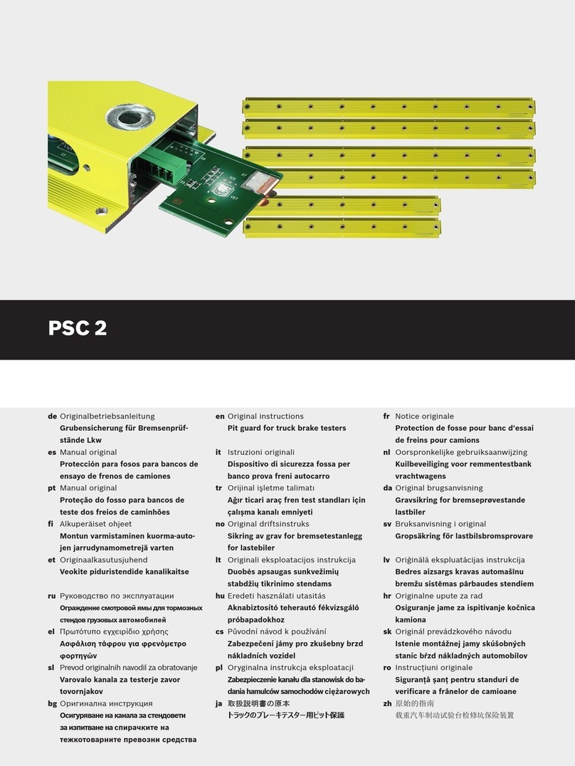 Bosch PSC 2 Manuel utilisateur Bosch PSC 2 Manuel utilisateur