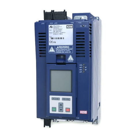 KEBCO COMBIVERT F6 Manuel utilisateur