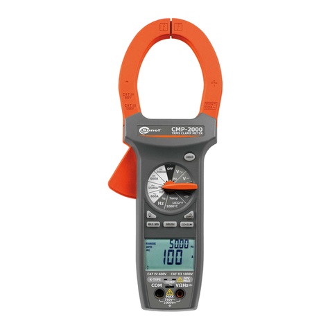 Sonel CMP-2000 Manuel utilisateur Sonel CMP-2000 Manuel utilisateur