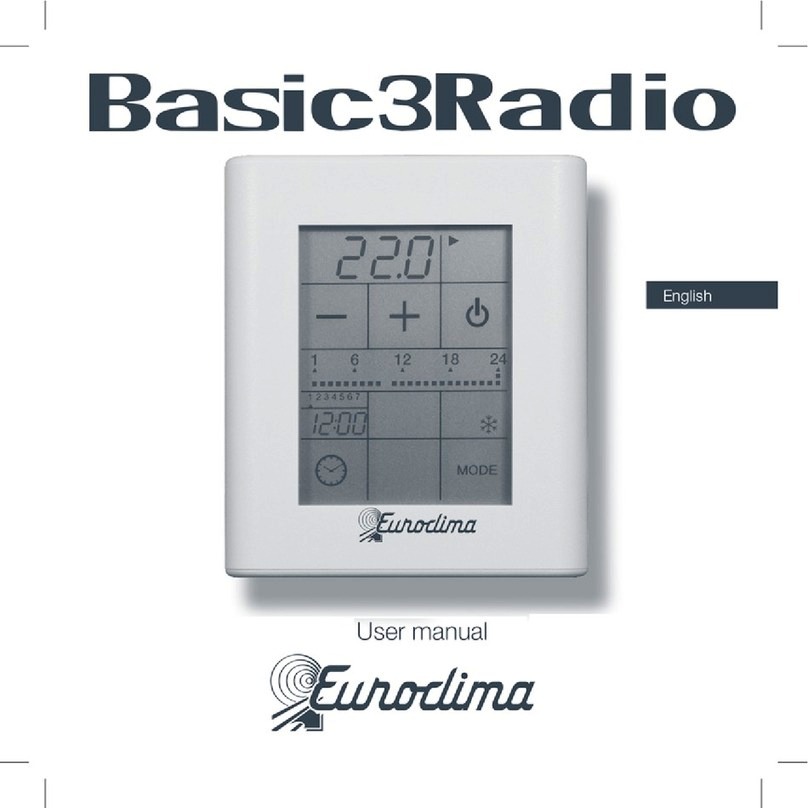 Euroclima basic 3Radio Manuel utilisateur Euroclima basic 3Radio Manuel utilisateur