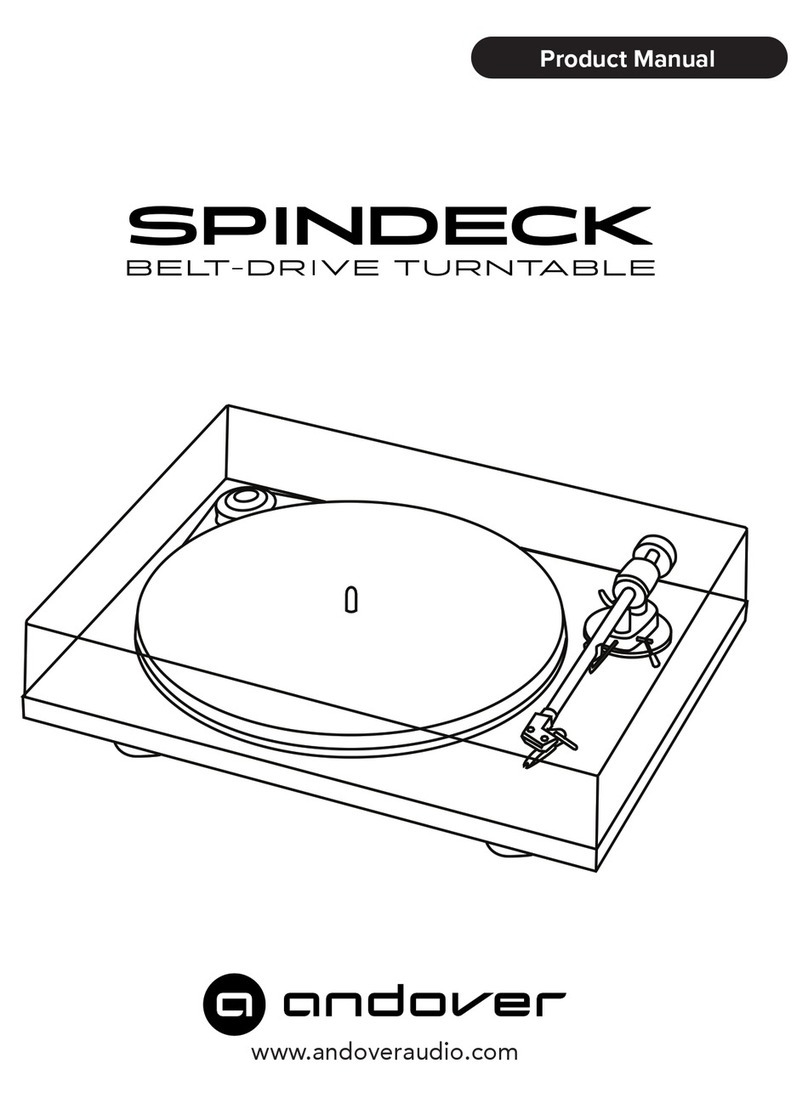 andover SPINDECK Manuel utilisateur andover SPINDECK Manuel utilisateur