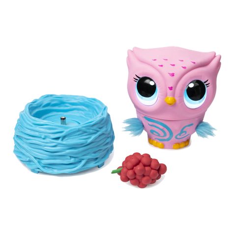 Spinmaster OWLEEZ Manuel utilisateur