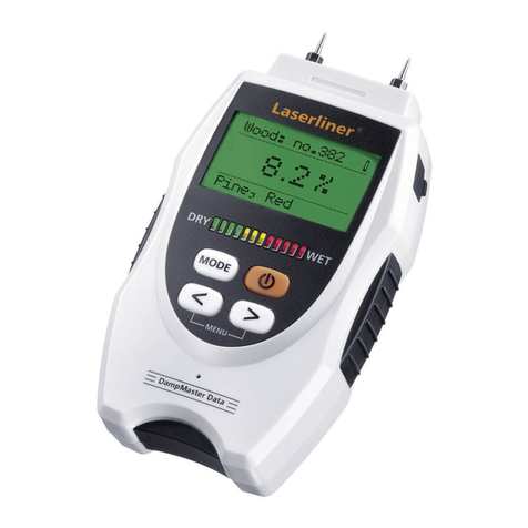 LaserLiner DampMaster Plus Manuel utilisateur