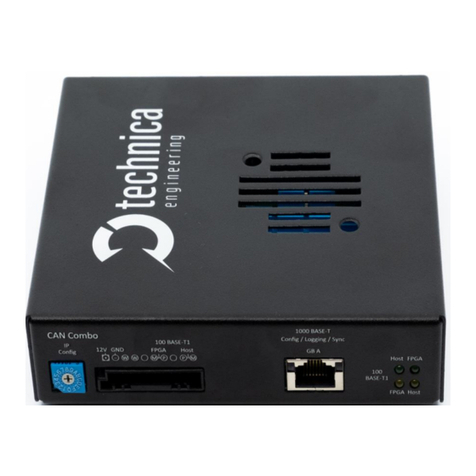 Technica Engineering CM CAN Combo Manuel utilisateur