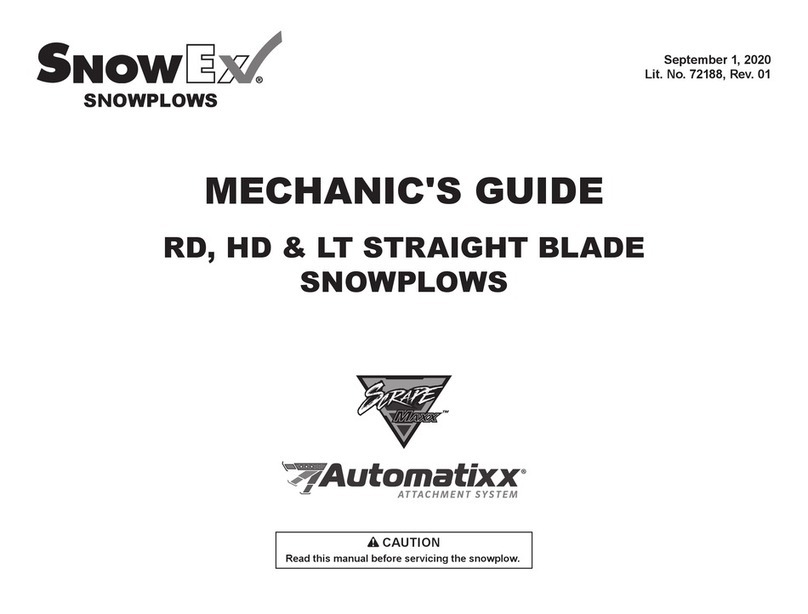 SnowEx RD Manuel utilisateur