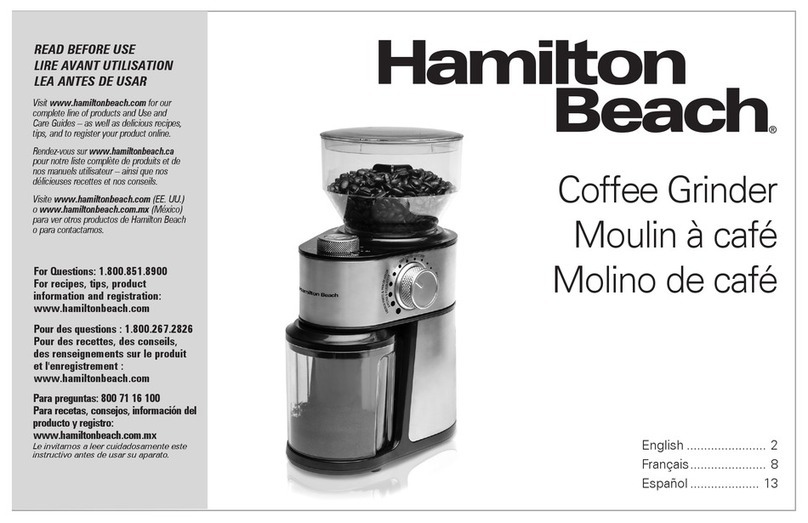 Hamilton Beach 80380C Manuel utilisateur