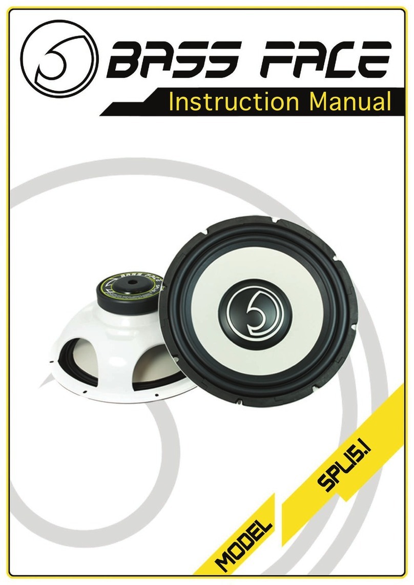 BASSFACE SPLI5.1 Manuel utilisateur