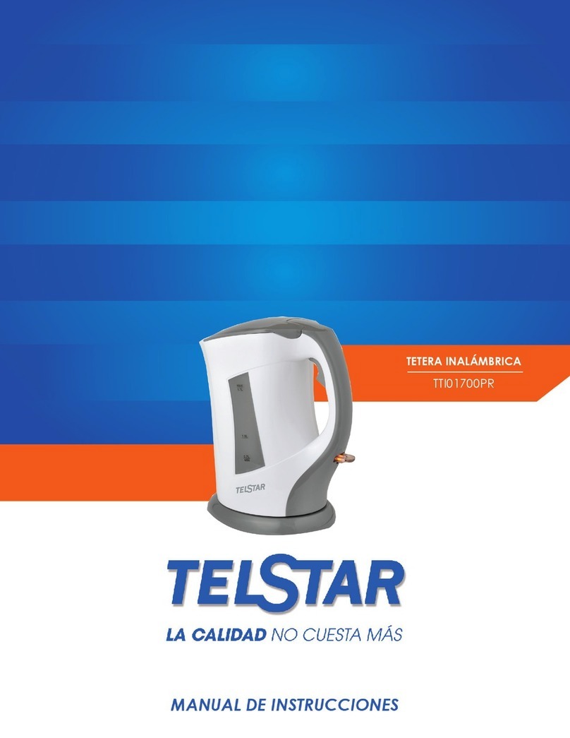 Telstar TTI01700PR Manuel utilisateur Telstar TTI01700PR Manuel utilisateur