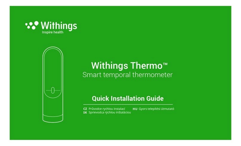 Withings Thermo Manuel utilisateur