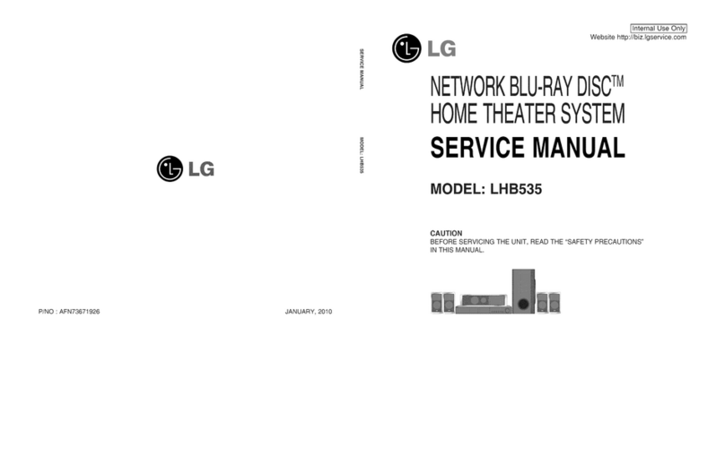 LG LHB535 Manuel utilisateur
