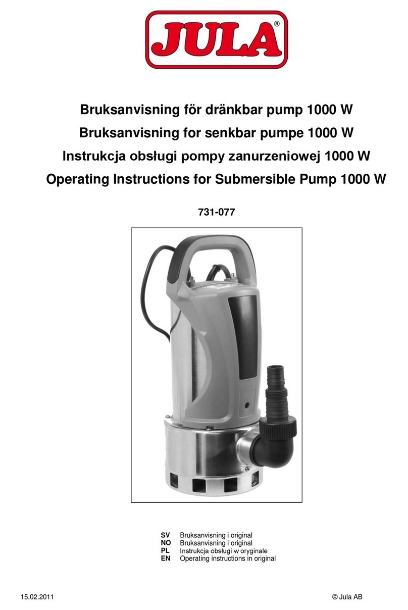 Jula 731-077 Manuel utilisateur
