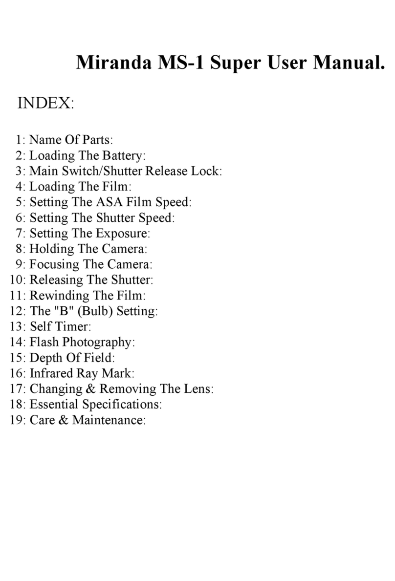 Miranda MS-1 SUPER Manuel utilisateur