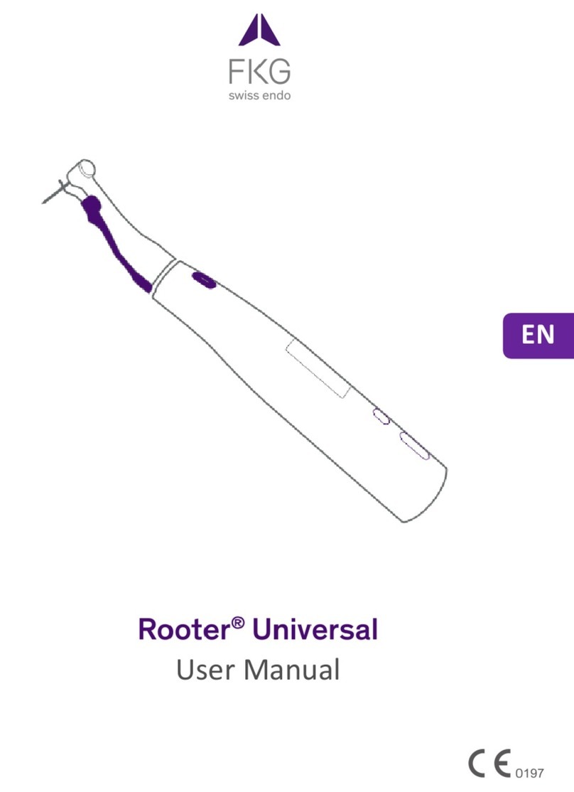 FKG Rooter Universal Manuel utilisateur FKG Rooter Universal Manuel utilisateur