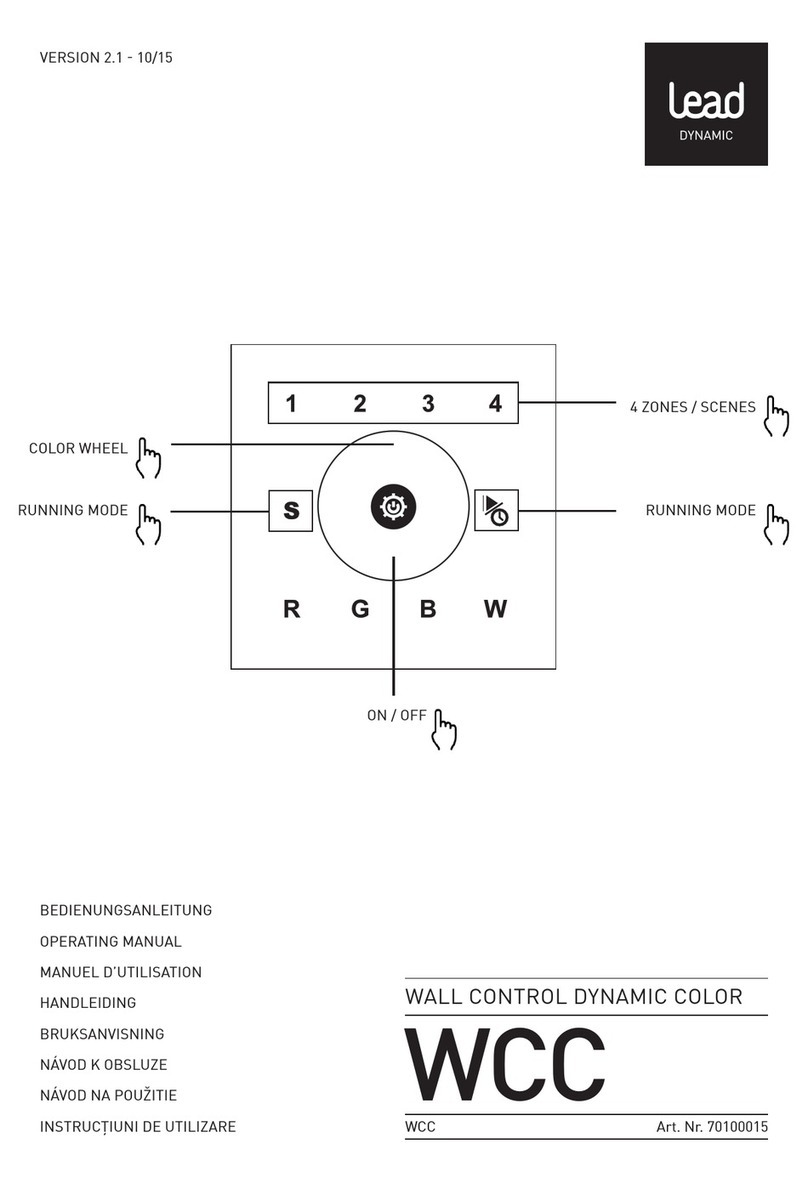 LEAD dynamic WCC Manuel utilisateur