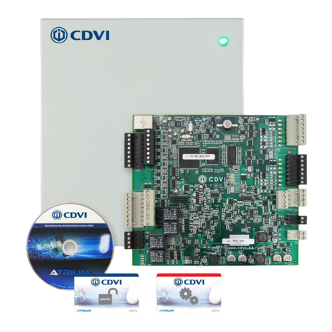 CDVI ATRIUM AC22 Manuel utilisateur CDVI ATRIUM AC22 Manuel utilisateur