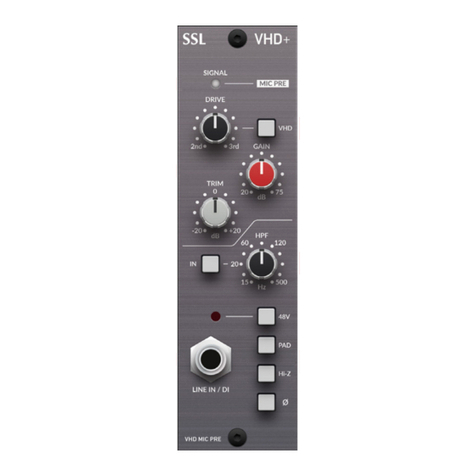 Solid State Logic VHD+ Manuel utilisateur