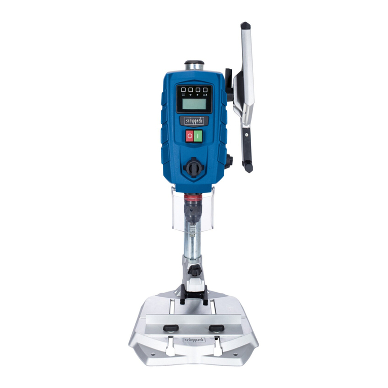 Scheppach DP60 Manuel utilisateur