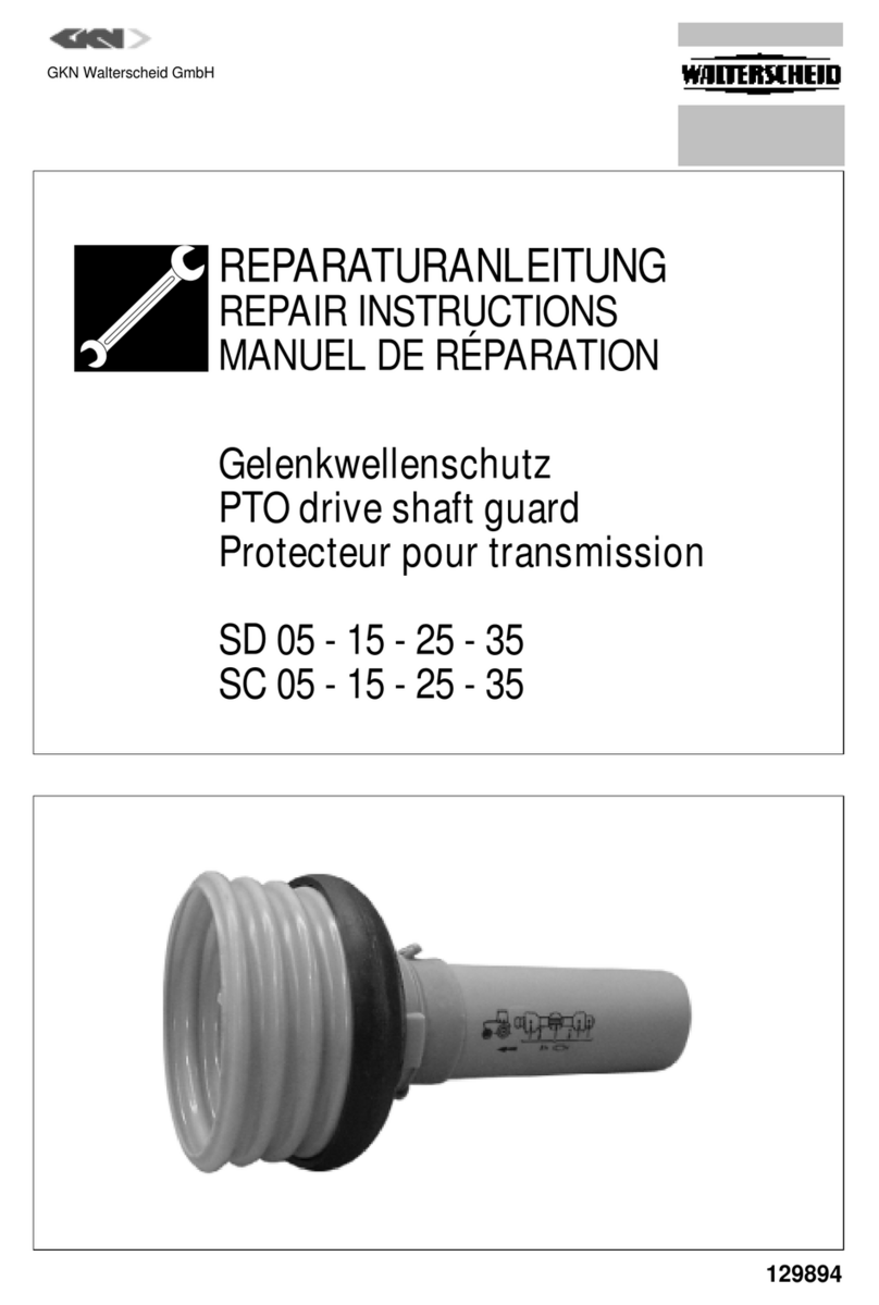 WALTERSCHEID SD 05 Guide de configuration
