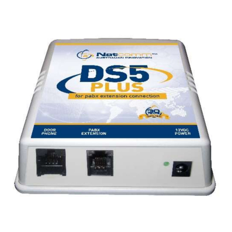 NatComm DS5 Plus Manuel utilisateur
