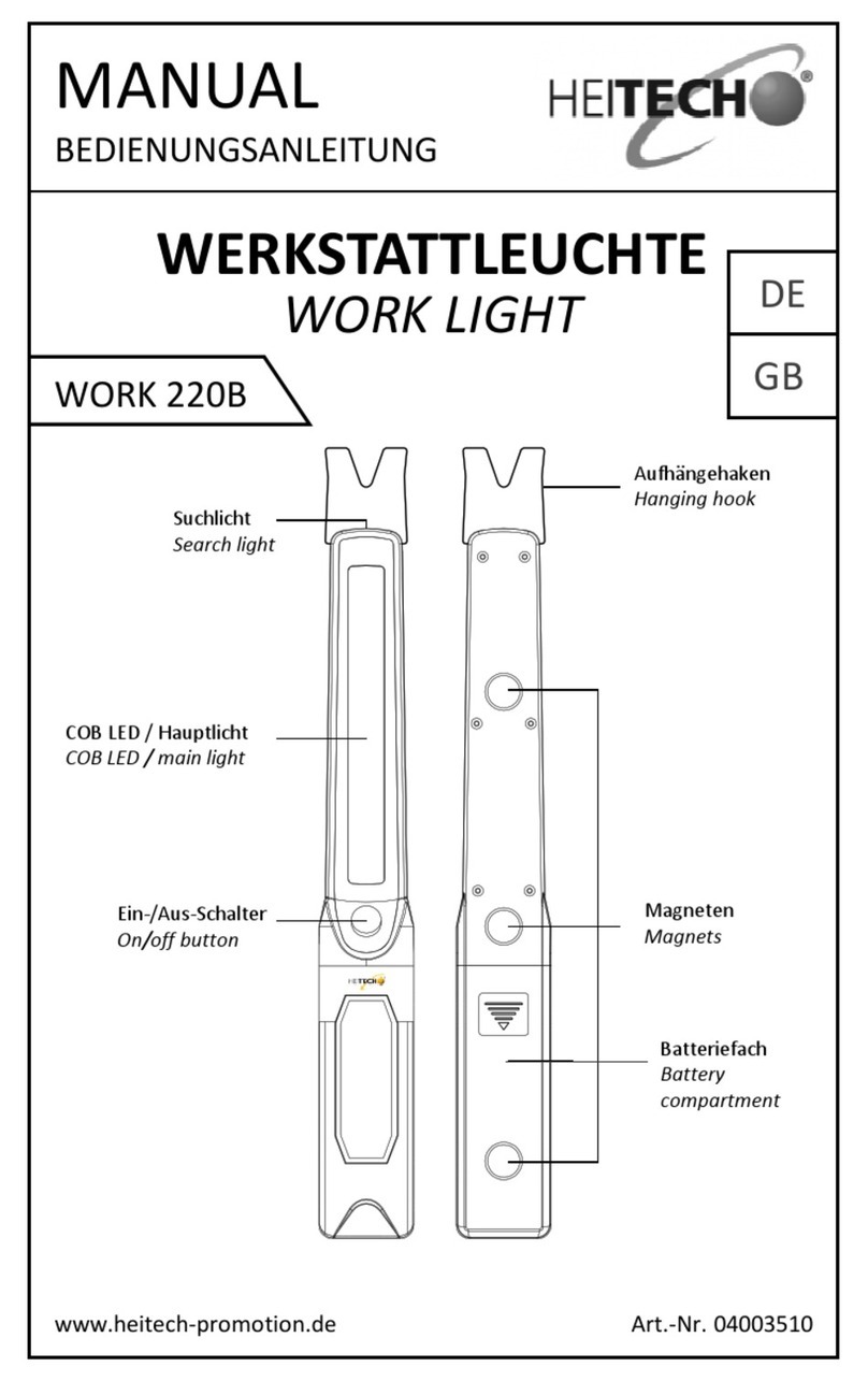 HEITECH WORK 220B Manuel utilisateur