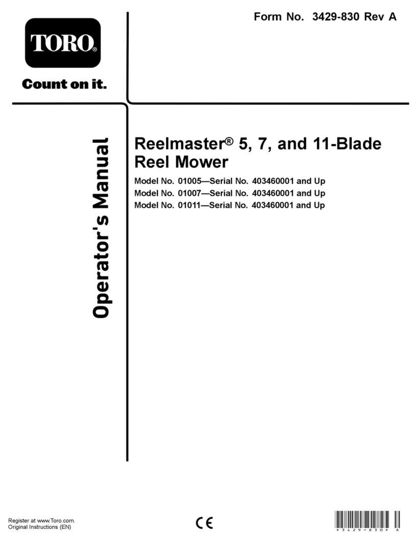 Toro 01005 Manuel utilisateur