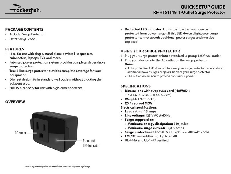 Rocket Fish RF-HTS1119 Manuel utilisateur