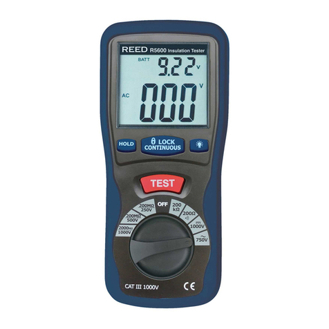 Reed Instruments R5600 Manuel utilisateur