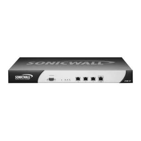 SonicWALL 2100 CF Manuel utilisateur