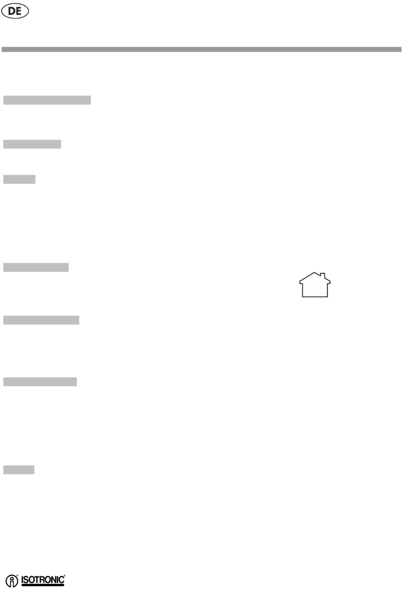 Isotronic COMBI-Duplex Manuel utilisateur