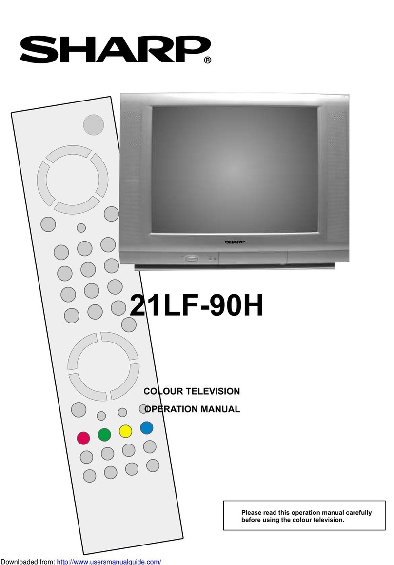 Sharp 21LF-90H Manuel utilisateur