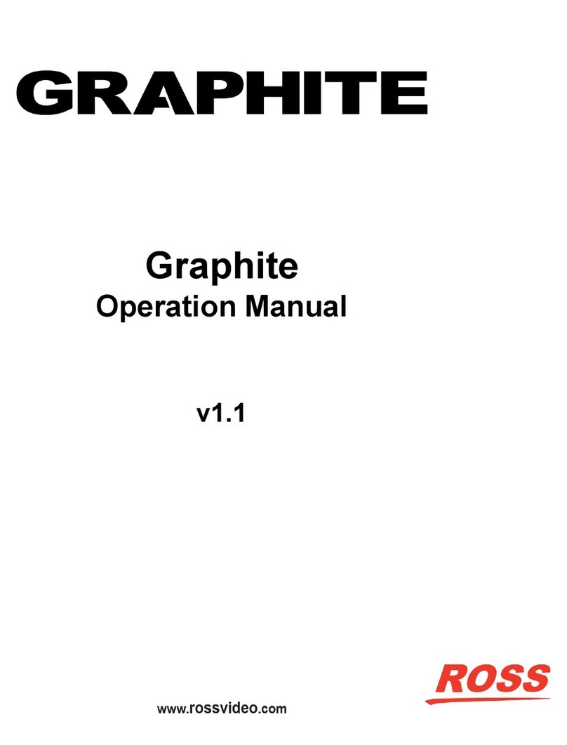Ross Graphite Manuel utilisateur