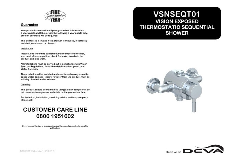 DEVA VSNSEQT01 Manuel utilisateur