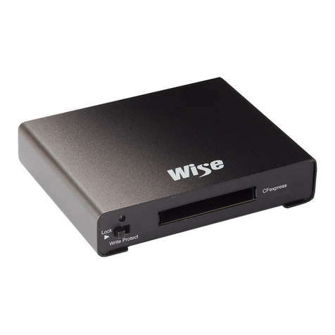 Wise CFexpress WA-CX01 Manuel utilisateur